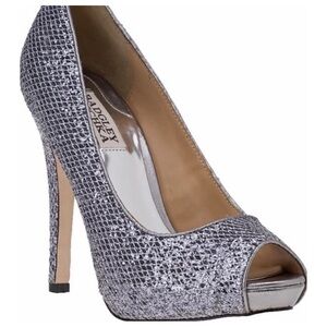 Badgley Mischka Peep Toe Pumps